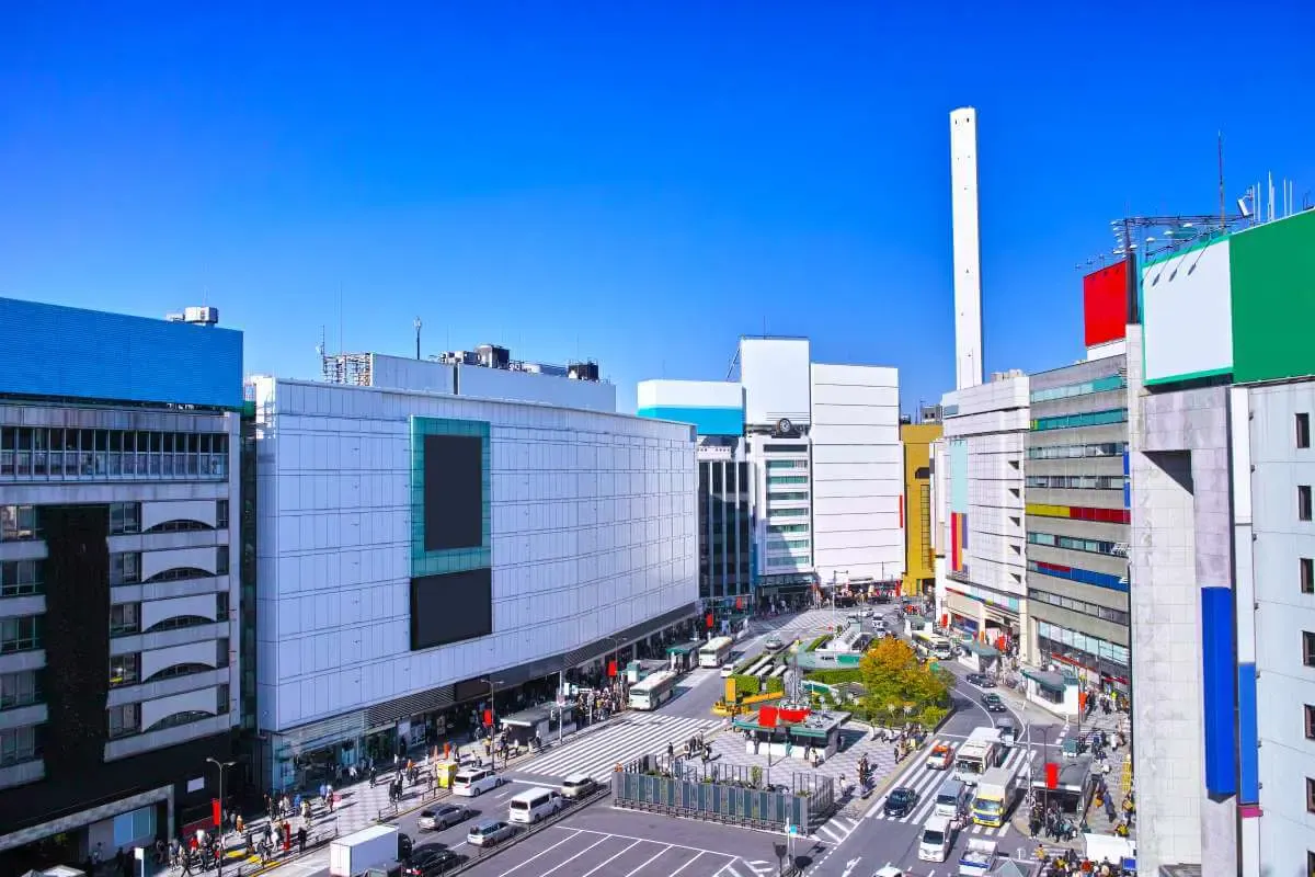 池袋の風景