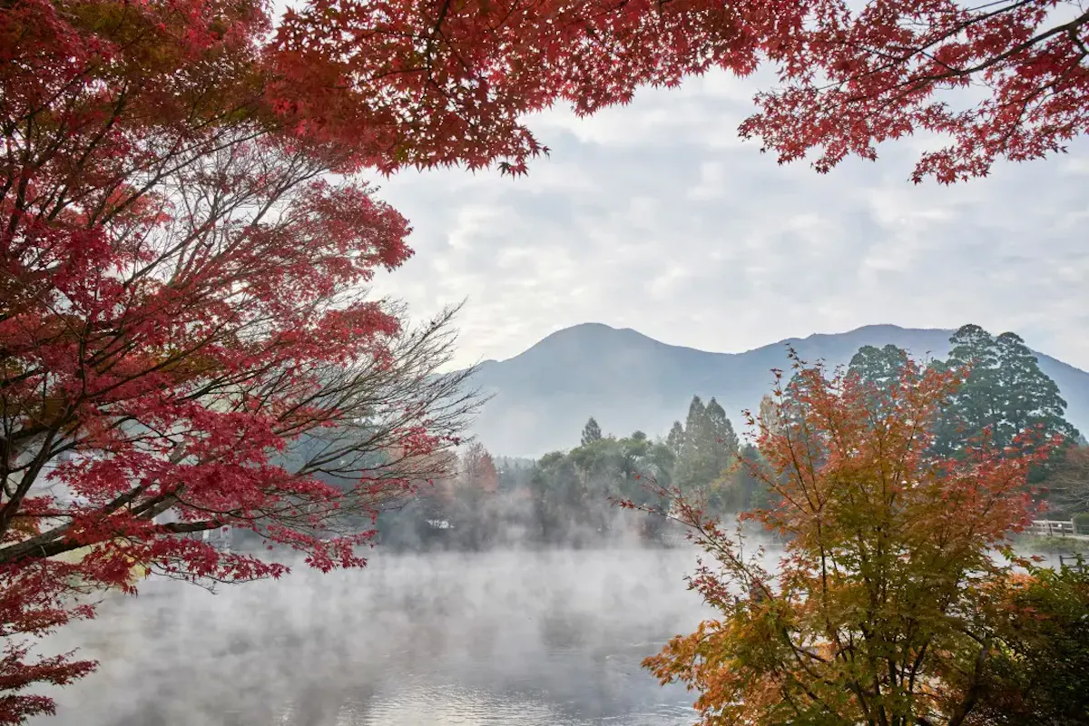 湯布院の風景