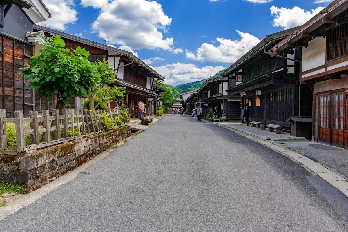 木曽の風景