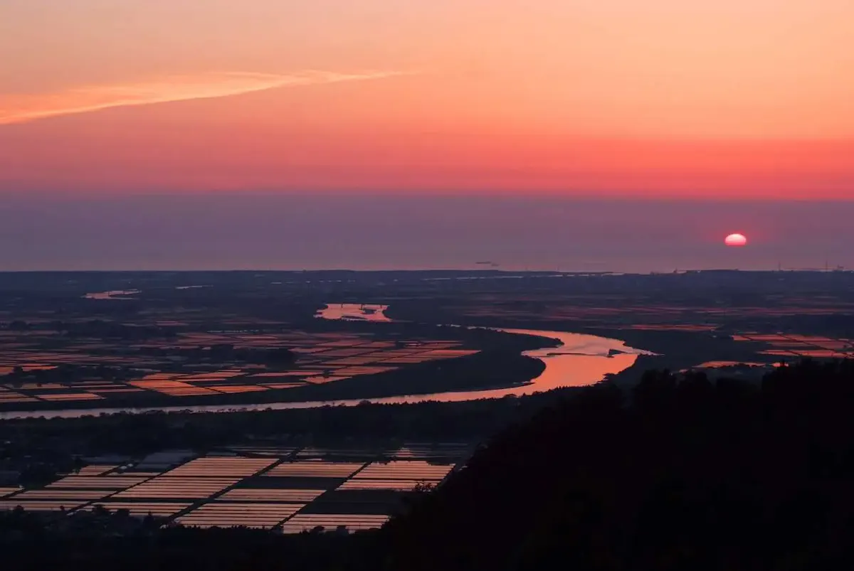 新庄の風景