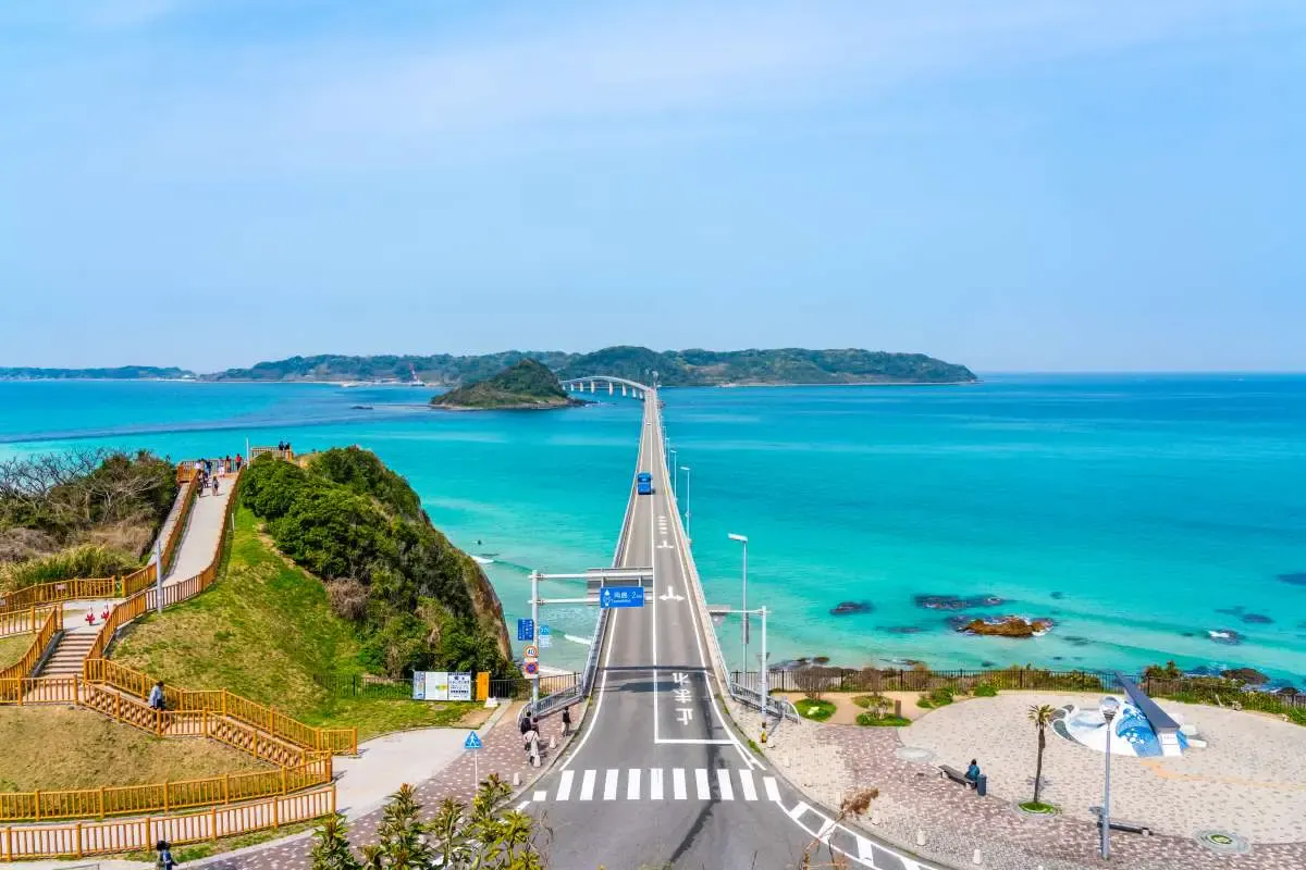 下関・角島の風景