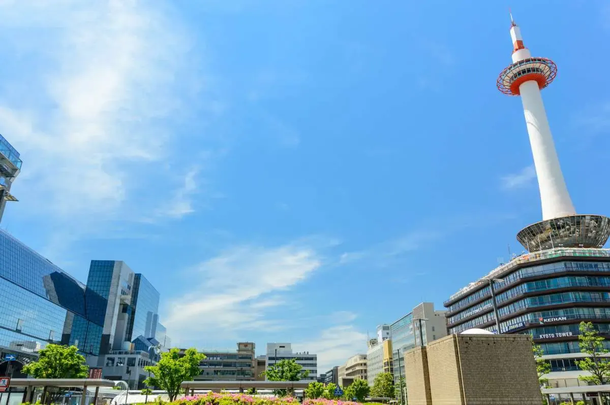 京都駅・河原町の風景