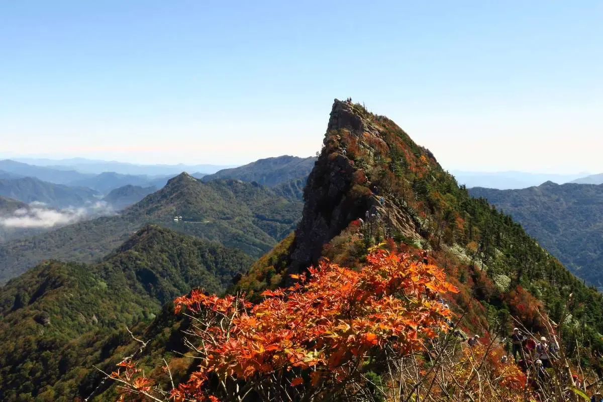 新居浜・西条・石鎚山の風景
