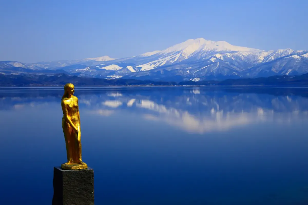 角館・田沢湖の風景