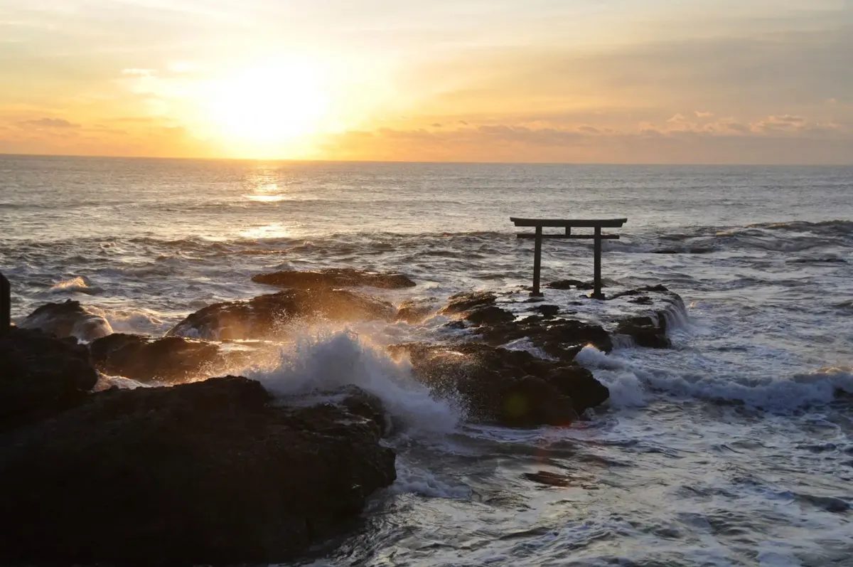 大洗の風景
