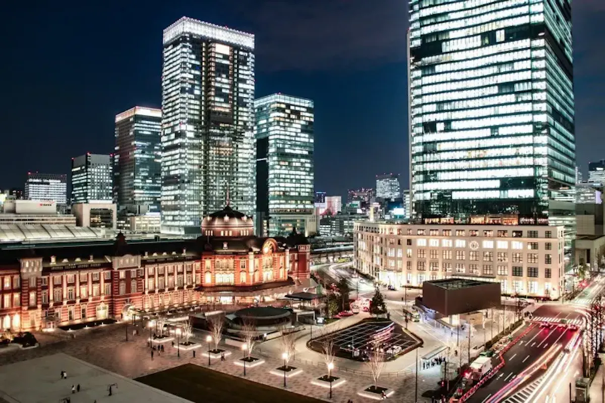 東京駅・丸の内の風景