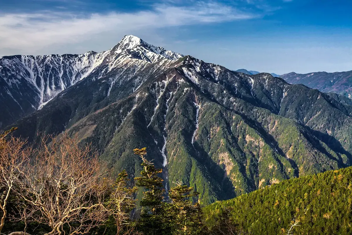 南アルプス・身延の風景
