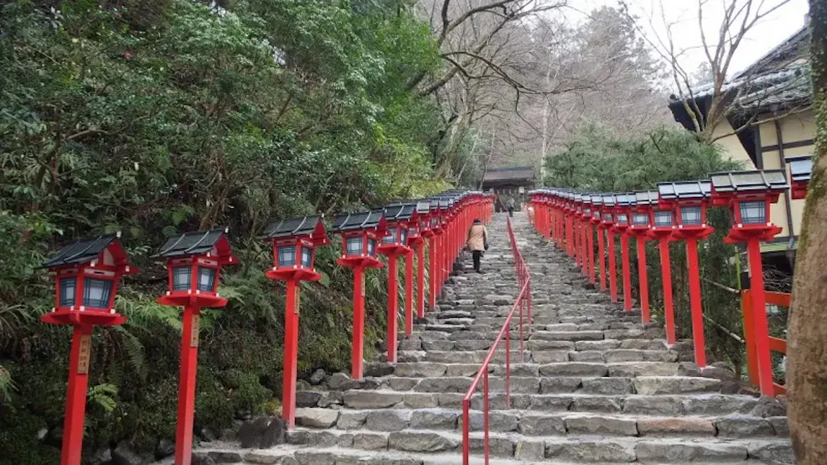 貴船・鞍馬・大原の風景