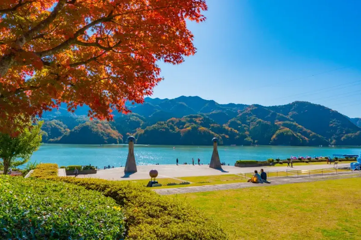 相模原・相模湖の風景