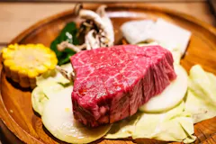 常陸牛ステーキ
