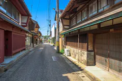 三国湊町の町並み