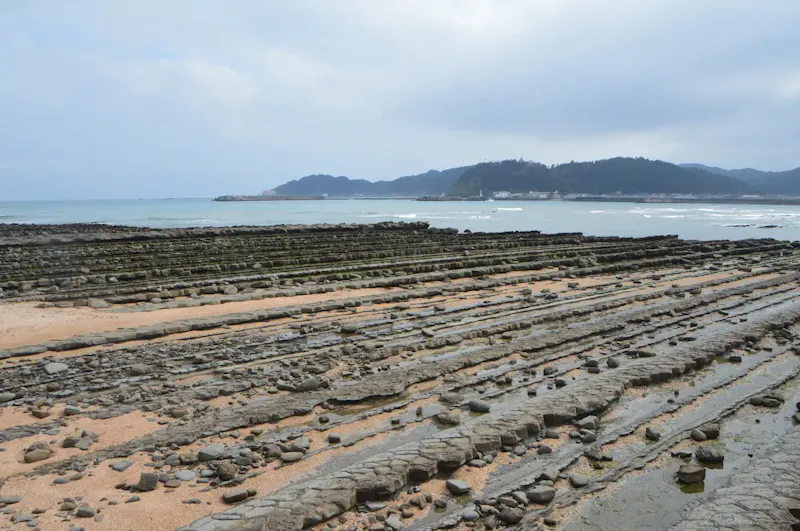青島の隆起海床と奇形波蝕痕