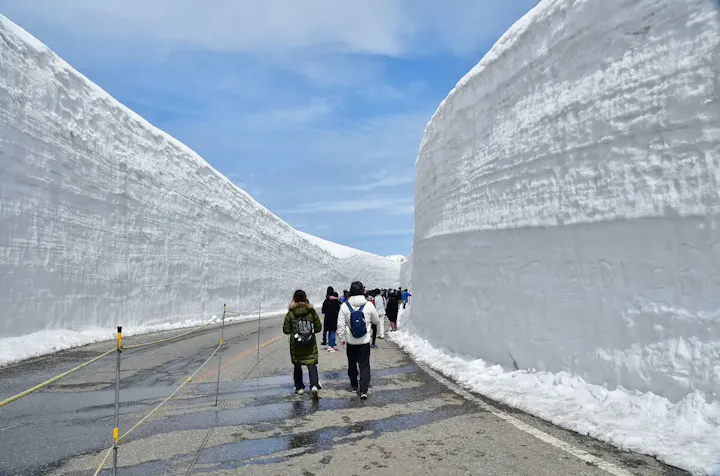 「雪の大谷」を歩いてみよう！