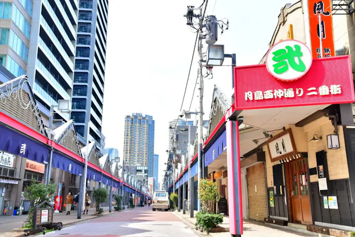 地下鉄月島駅から歩いてすぐ！