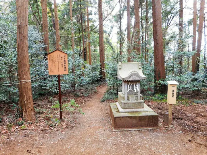 太平山神社の山の中にある神秘的な奥宮！