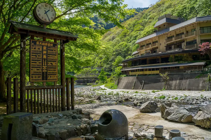 湯原温泉へのアクセス