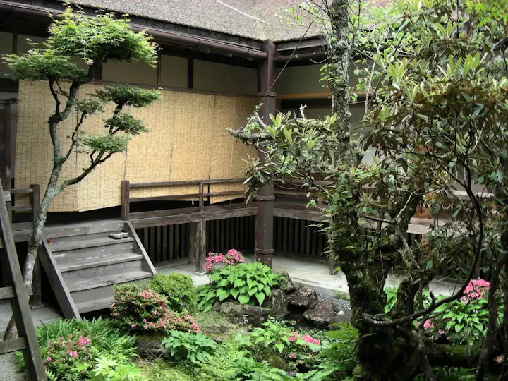 四季折々の美しい風景を楽しめる中庭！