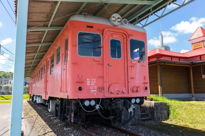 旧大隅線で使用されていたディーゼルカー！
