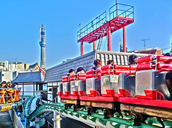 日本最古のジェットコースター