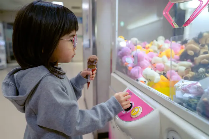 子どもが喜ぶゲームコーナー