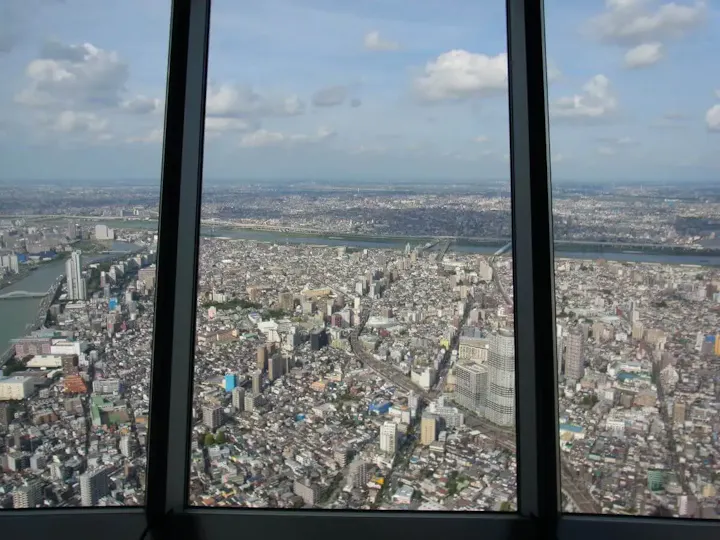 東京を450mの高さから一望できる場所