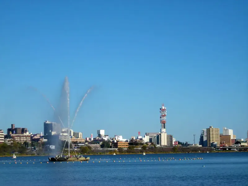千波湖