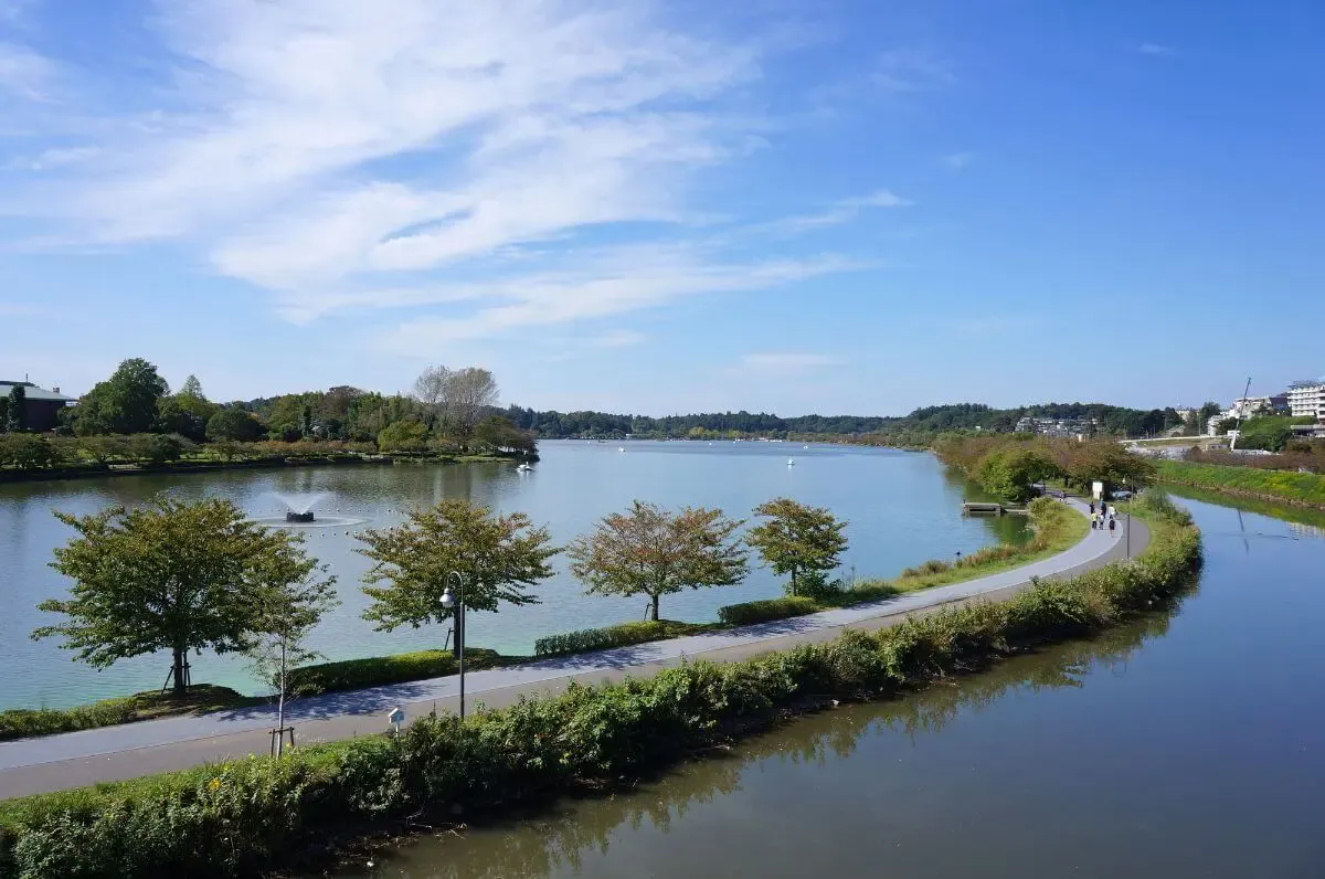 千波湖(写真 4)