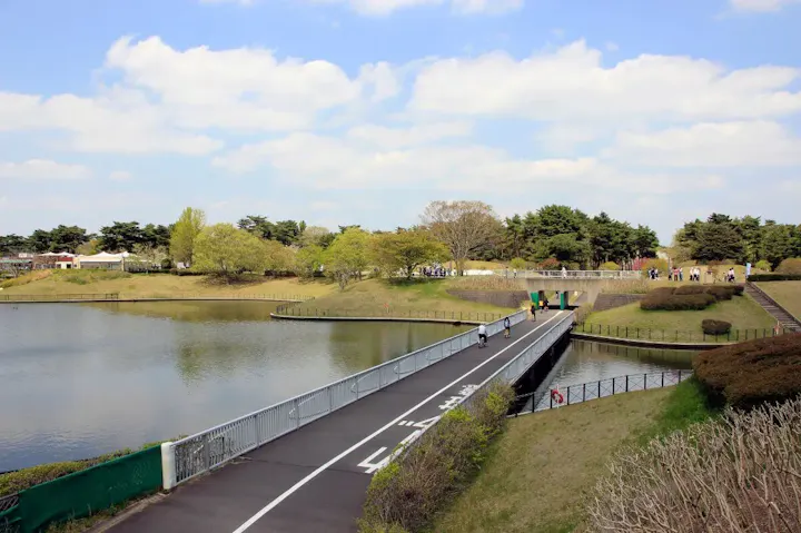 全長約11kmのサイクリングコース!