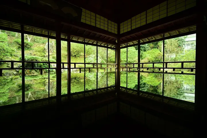 幻想的な写真が撮れると人気のお寺