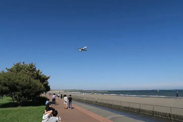 空港近くで飛行機を見よう！