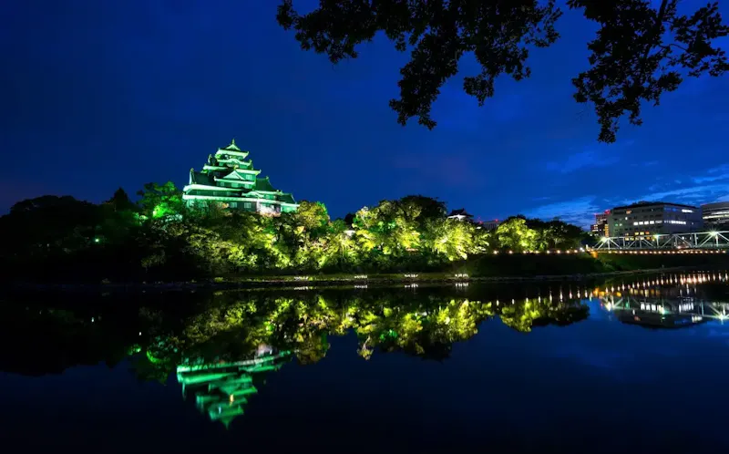 岡山城