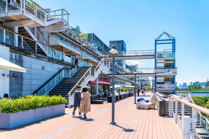 東京湾が一望できるエンタメスポット