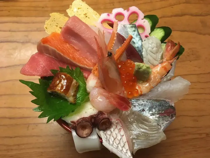 とれたての海鮮をその場で!
