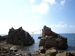 雄龍雌龍の岩