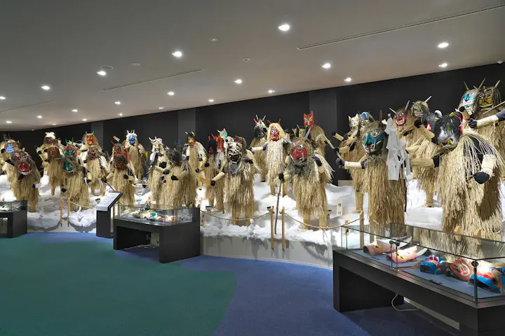 なまはげ文化を体験できるなまはげ館！