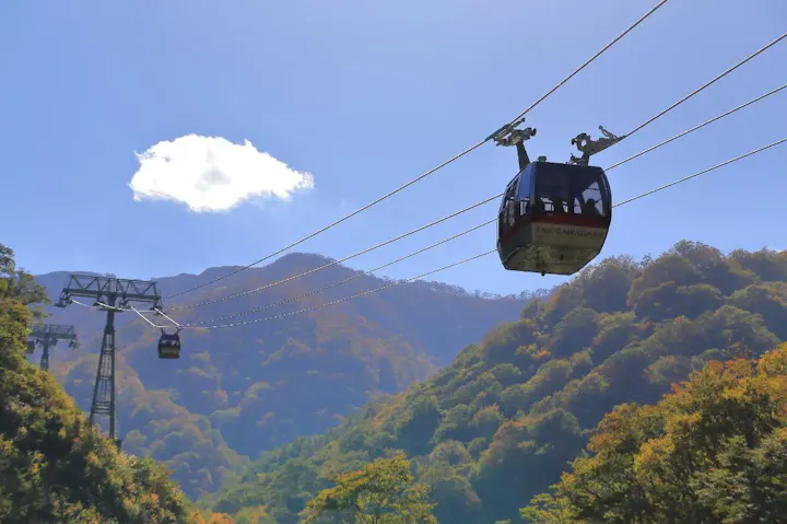 谷川岳連峰を一望できる！