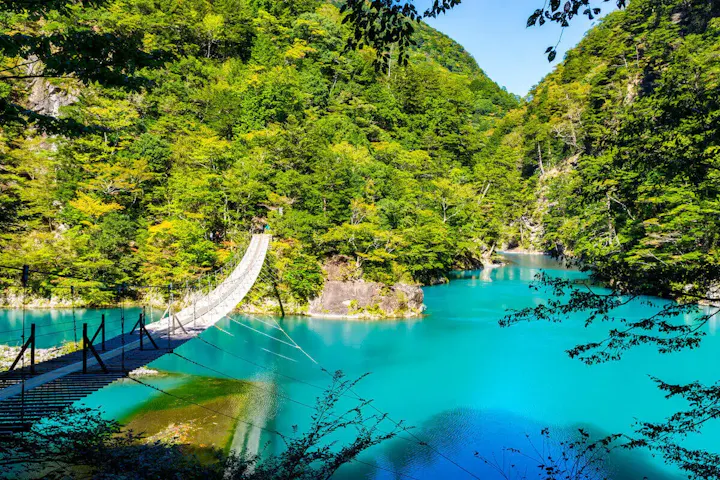 大自然に囲まれた奥大井の秘湯