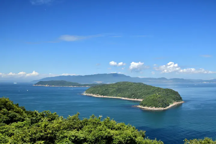 友ヶ島の至福の眺望！タカノス山展望台