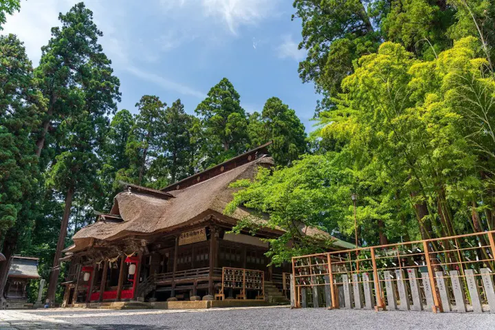 東北の伊勢とも称される日本三熊野の一つ
