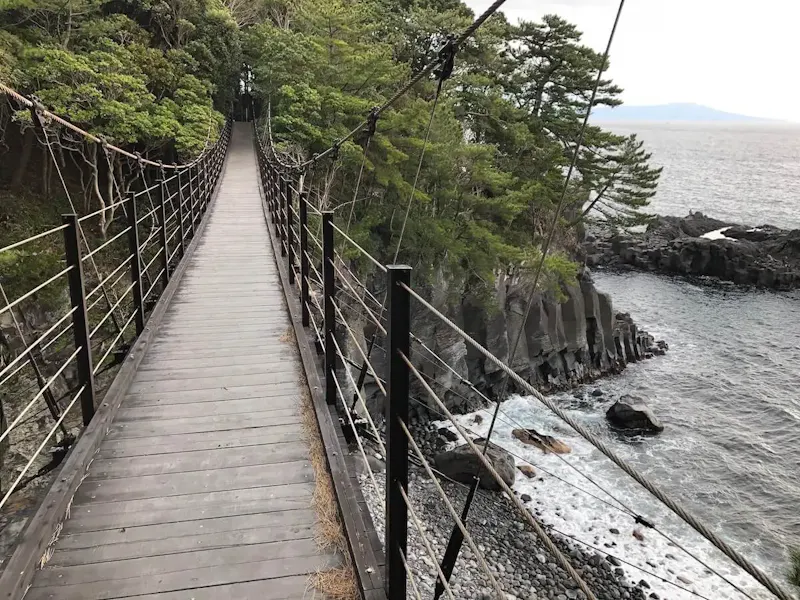 城ヶ崎つり橋(はしだて)