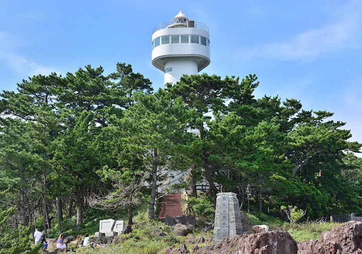 360度のパノラマ風景が楽しめる灯台