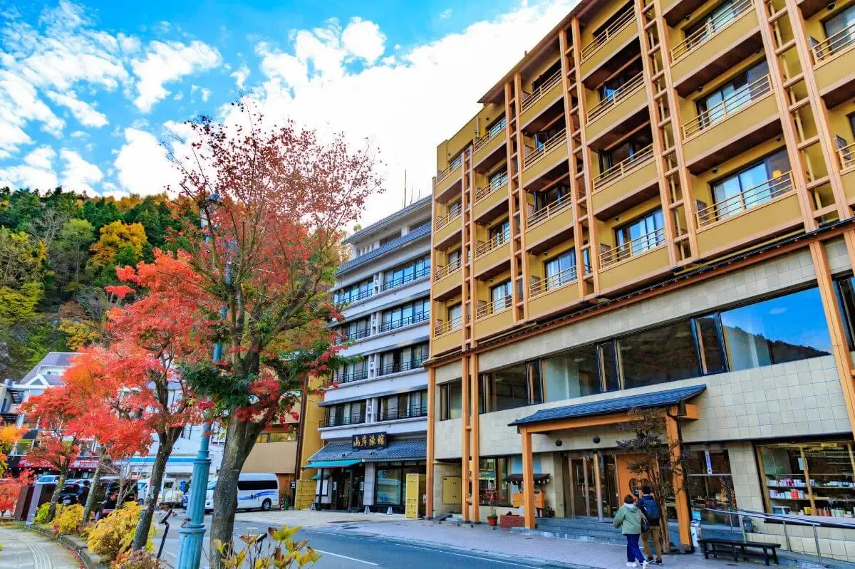 河口湖温泉郷(写真 2)