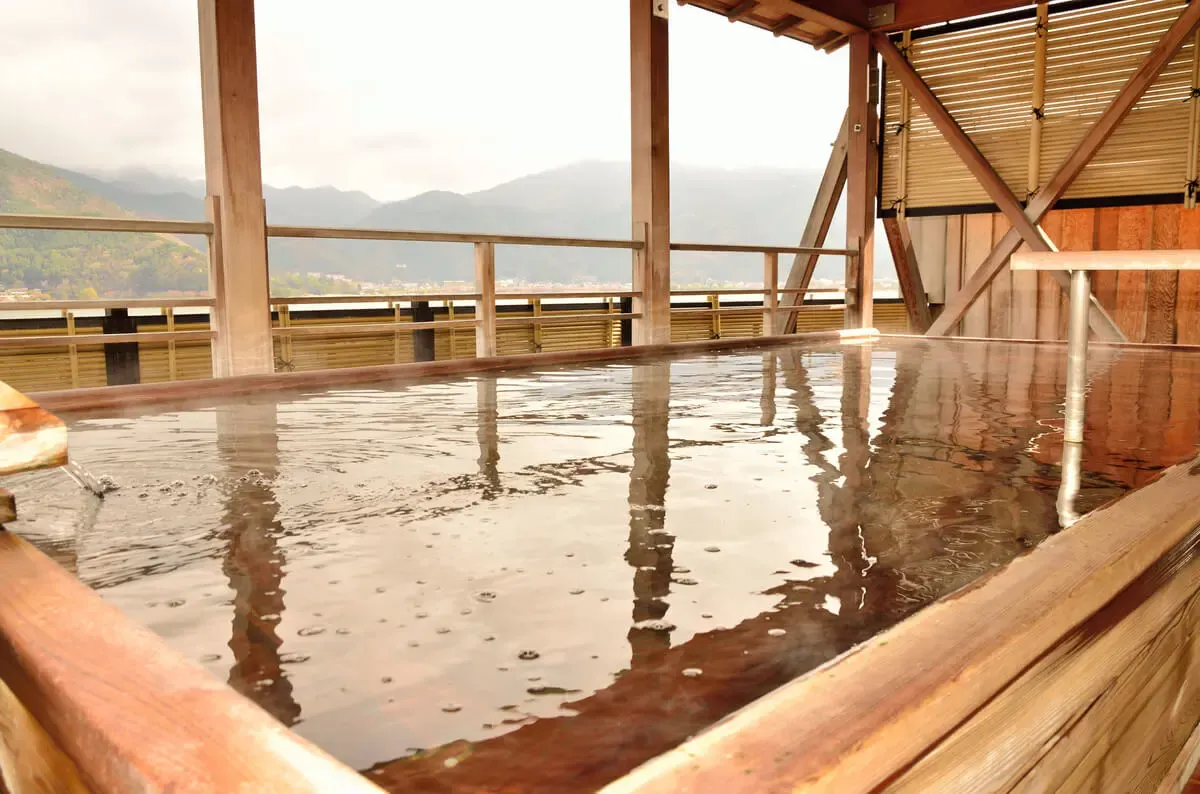 河口湖温泉郷(写真 4)