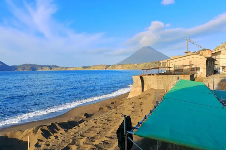 天然砂むし温泉が楽しめる温泉地！