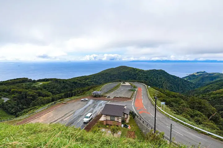 龍飛崎を見おろせる絶景展望台！