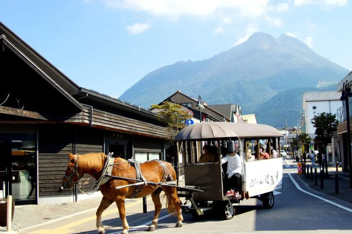 由布院観光(観光辻馬車)(写真 3)