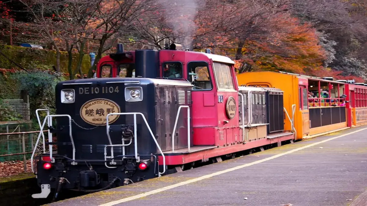 嵯峨野トロッコ列車(写真 4)