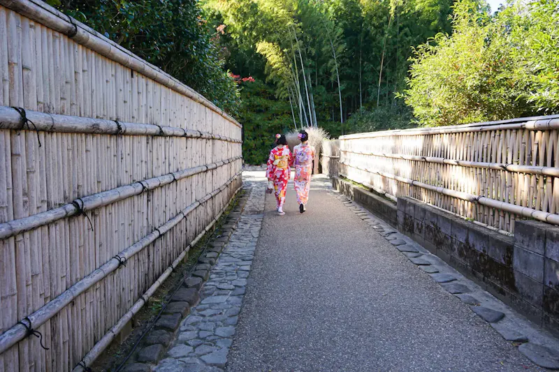 嵐山 竹林の小径