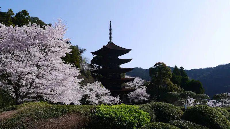 瑠璃光寺五重塔