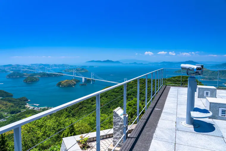 亀老山展望台